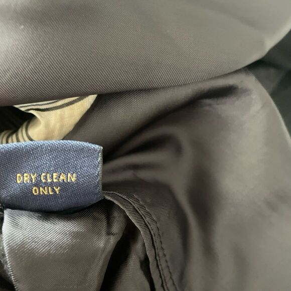 Brooks Brothers 100% Wool Pin Stripe Mens Blazer Sz 44 Made in USA - Picture 6 of 16